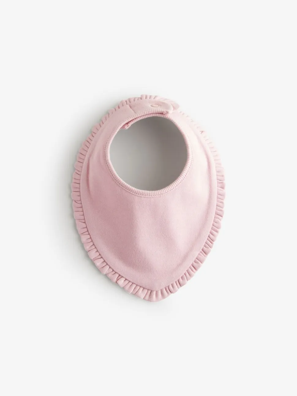 Roze ruches - Verpakking met 3 babyslabbetjes