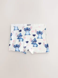Roze/blauw - Disney Stitch en Angel shorts 5 -pack (2-16jr)