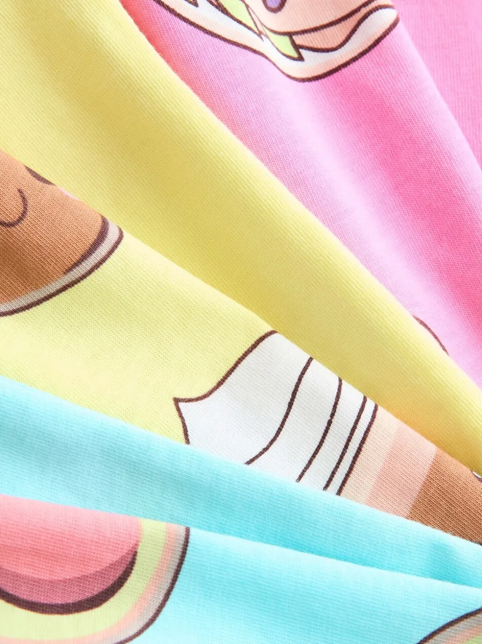 Roze/blauw - Set van 3 pyjama's (3-16 jr)