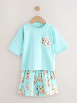 Roze/blauw - Set van 3 pyjama's (3-16 jr)