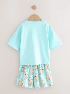 Roze/blauw - Set van 3 pyjama's (3-16 jr)