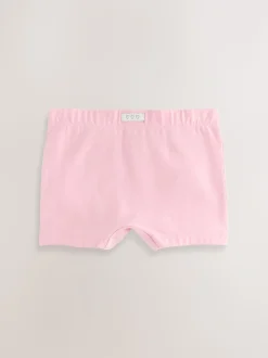 Roze/blauw - Verpakking van 5 zacht aanvoelende korte Onderbroeken (2-16jr)