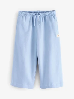 Roze/blauw/beigebruin - Set van 3 joggingbroeken met wijde pijpen (3mnd-7jr)