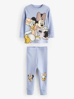 Roze/blauw/wit - Minnie Mouse knusse pyjama's verpakking van 3 (9mnd -12jr)