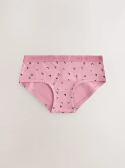 Roze/crème - Hipsteronderbroeken verpakking van 7 (2 - 16 jr)