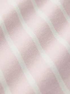 Roze/crème - Set van 2 geweven pyjamabroeken (3-16jr)