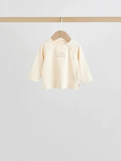 Roze/crème bloem - Baby set van top met Lange mouwen en Leggings 8 Pieces (0mnd -2jr)