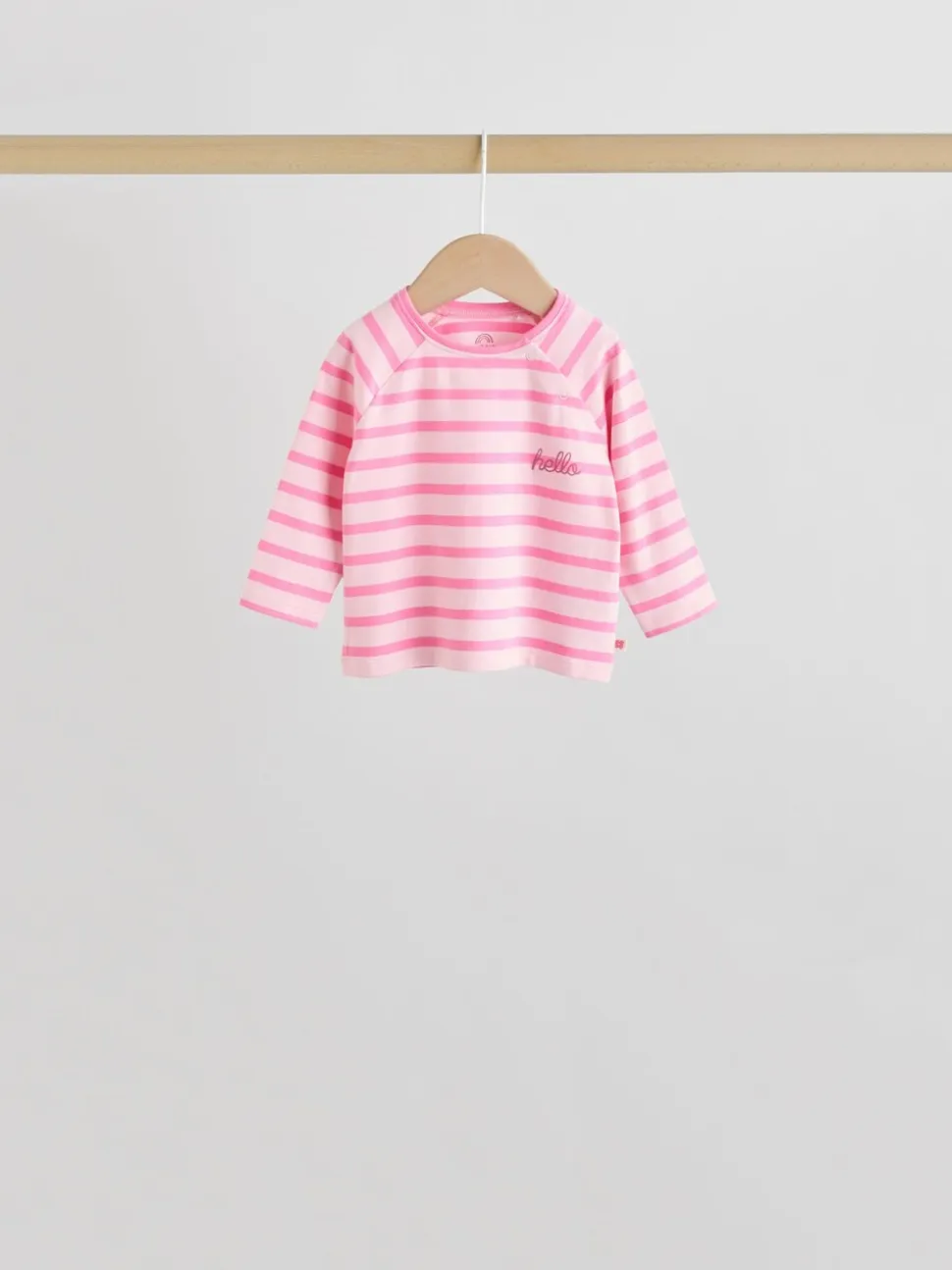 Roze/crème bloem - Baby set van top met Lange mouwen en Leggings 8 Pieces (0mnd -2jr)