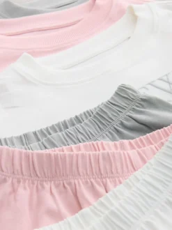 Roze/ecru/grijs - Wide Leg Pyjamas 3 Pack (3-16yrs)