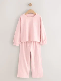 Roze/ecru/grijs - Wide Leg Pyjamas 3 Pack (3-16yrs)