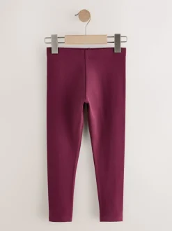 Roze/lila/bessenkleur - Verpakking van 3 leggings (3-16 jr)