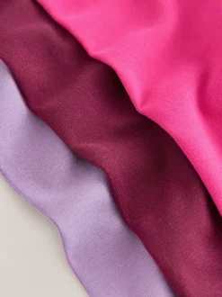 Roze/lila/bessenkleur - Verpakking van 3 leggings (3-16 jr)
