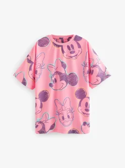 Roze/oranje - Minnie Mouse licentie nachthemd 2 pack (2-14jaar)