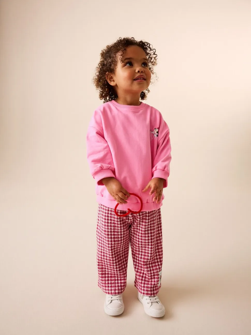 Roze/rood - Disney Minnie Mouse Long Sleeve Top and Trousers Set (3mths-7yrs)