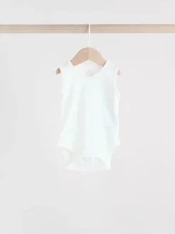Roze/wit - Essentieel Vest Baby Bodysuits