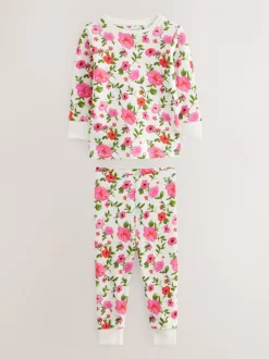 Roze/zwart - Verpakking van 3 knusse pyjama's (9 mnd-16 jr)