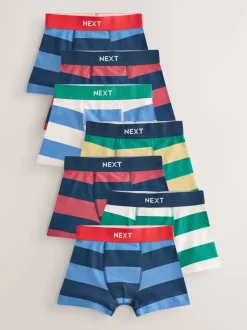 Rugbystreep - Verpakking van 7 boxershorts (1,5 - 16 jr)