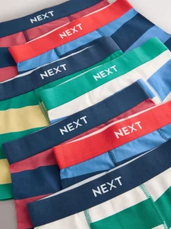 Rugbystreep - Verpakking van 7 boxershorts (1,5 - 16 jr)