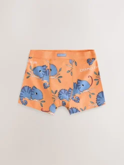 Safaridieren - Set van 5 boxershorts met zachte tailleband (1,5-16 jr)