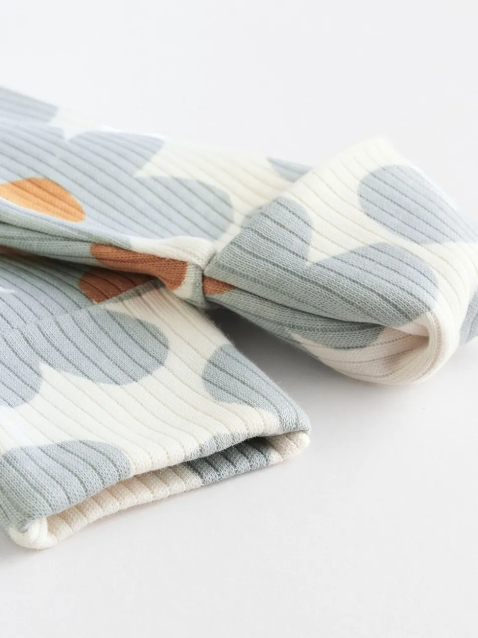 Saliegroen gebloemd - Verpakking van 5 babypyjama's (0 mnd-2 jr)
