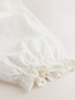 Saliegroen met borduursel - 2 -delige Baby Set van Bodysuit met Lange mouwen en corduroy bretelbroeken (0mnd -3jr)