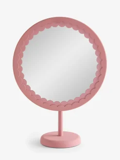 Scallop Round Dressing Table Mirror