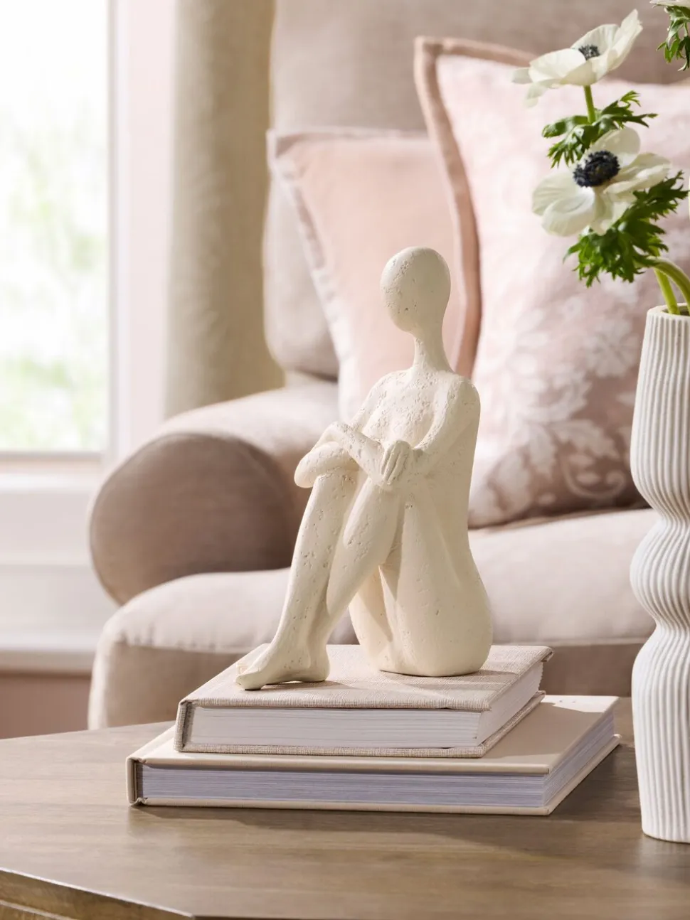 Scandi zittend figuur-ornament