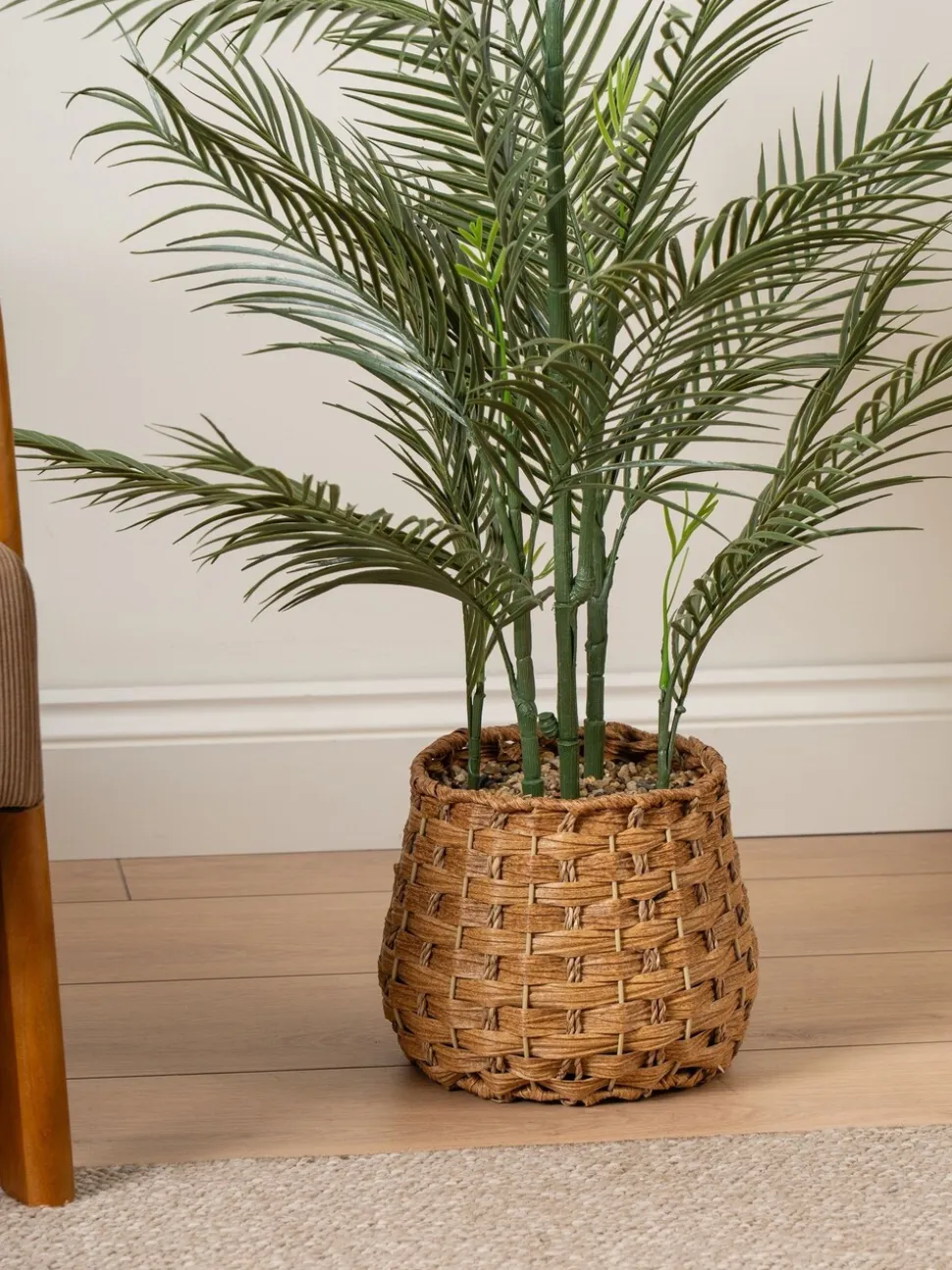 Scottish Everlastings Ltd Artificial Palm Tree in Basket
