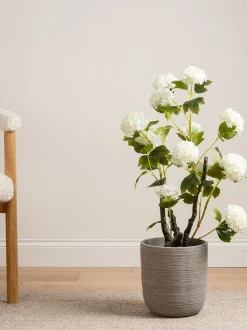 Scottish Everlastings Ltd Artificial Potted Hydrangea Plant