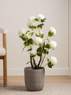 Scottish Everlastings Ltd Artificial Potted Hydrangea Plant