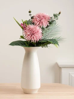 Scottish Everlastings Ltd Artificial Pink Chrysanthemum Bouquet