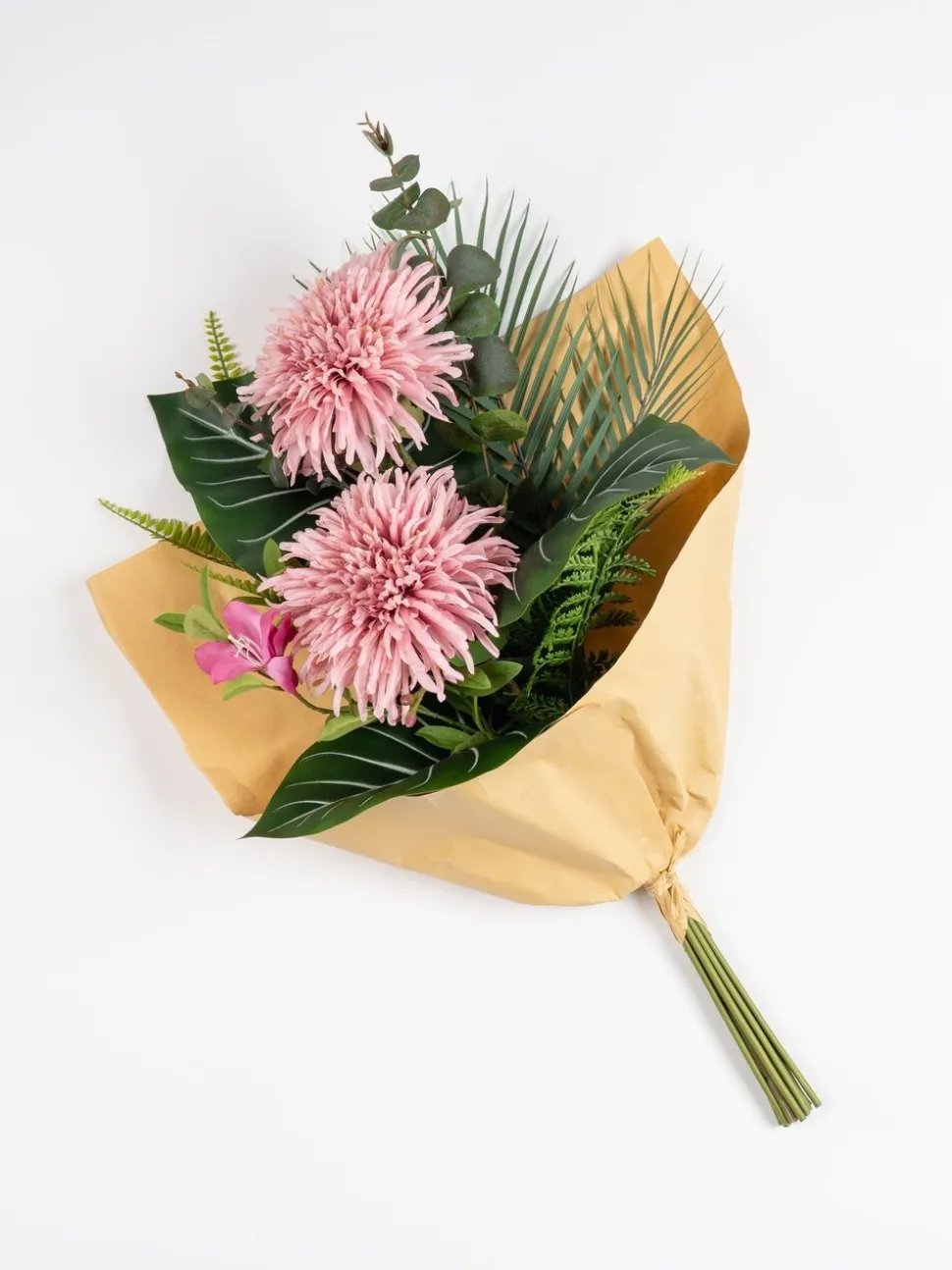 Scottish Everlastings Ltd Artificial Pink Chrysanthemum Bouquet