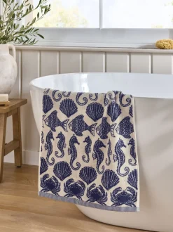 Seahorse 100% katoenen handdoek