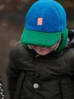 Sealskinz Kids Blue Peterstone Waterproof Extreme Cold Weather Sherpa Fleece Hat