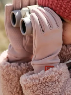 Sealskinz Kids Pink Bedon Water Repellent Nano Fleece Gloves