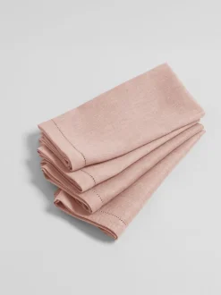 Secret Linen Store Set of 4 Twill Napkins