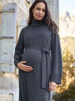Seraphine 100% Merino Wool Maternity Knit Dress