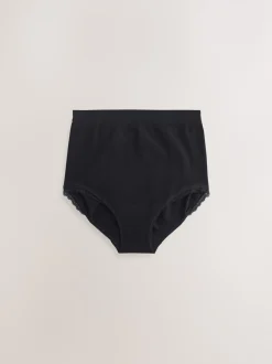 Seraphine Cotton Rib Jersey Maternity & Postpartum Briefs 5 Pack