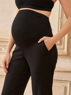 Seraphine Overbump Maternity Tailored Premium Tapered Work Trousers