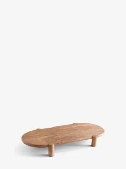 Serveerbord met houten poten