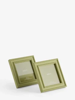Set of 2 Bobbin Photo Frames