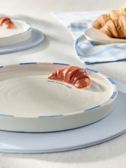 Set of 2 Claude Croissant Side Plates