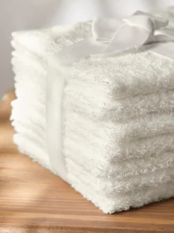 Set of 7 Egyptian Cotton Face Cloths