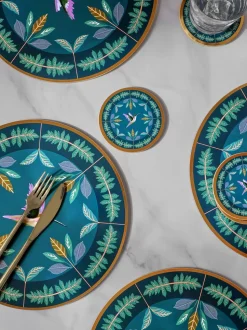 Set of 4 Hummingbird Placemats and Coasters