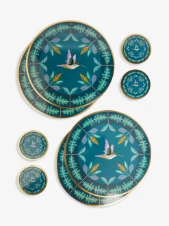 Set of 4 Hummingbird Placemats and Coasters