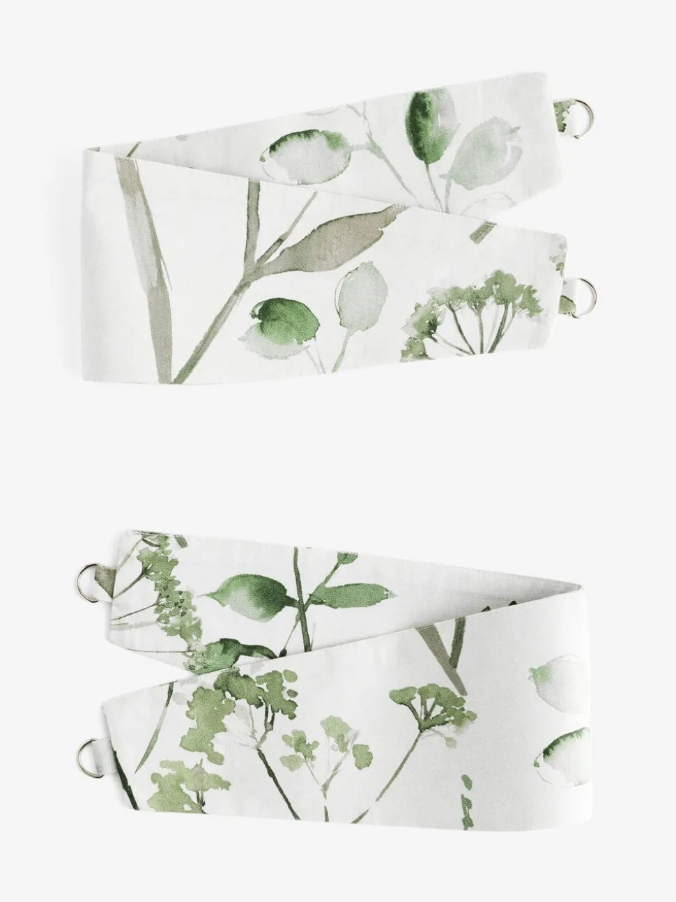 Set of 2 Isla Floral Print Curtain Tie Backs