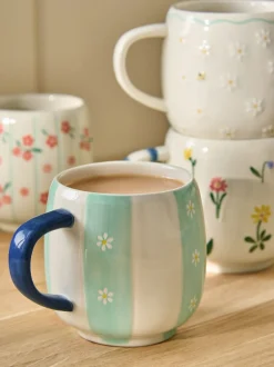 Set of 4 Maisie Floral Stacking Mugs