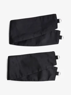Set of 2 Matte Velvet Curtain Tie Backs