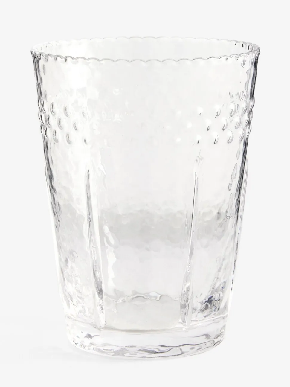 Set of 4 Scallop Tumbler Glasses