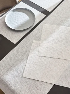 Set van 5 afneembare placemats en lopers